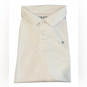 IZOD Advantage Performance Polo White Boys Youth Large 14/16 NWOT